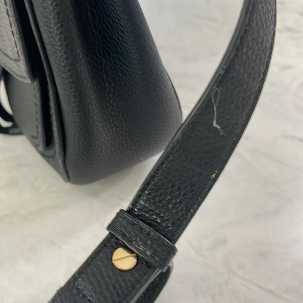 MARC JACOBS Maverick Saddle black 
Leather Bag crossbody - Picture 15 of 17